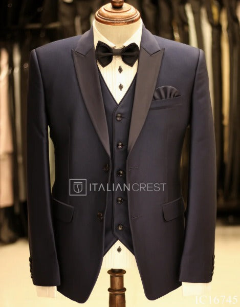 Three Piece Tuxedo Suits For Men