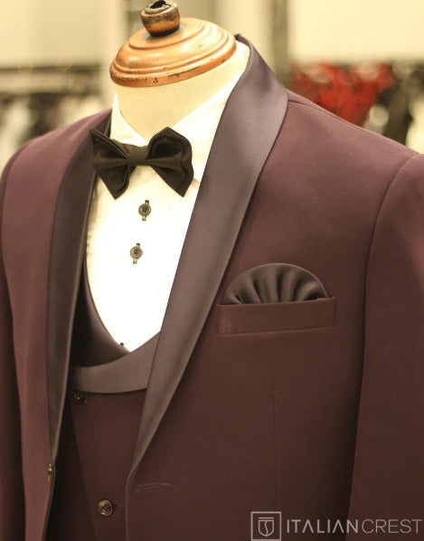 Three Piece Tuxedo Suits For Men
