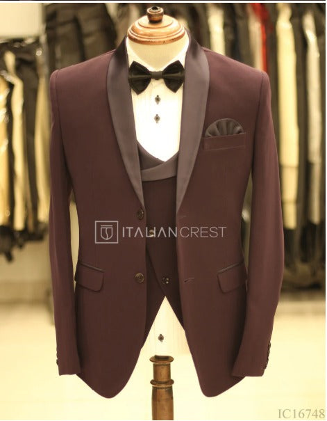 Three Piece Tuxedo Suits For Men