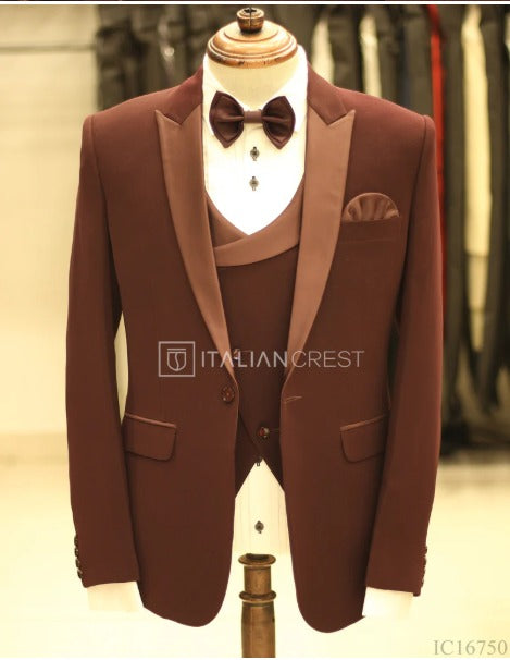 Three Piece Tuxedo Suits For Men