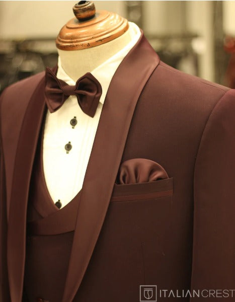 Three Piece Tuxedo Suits For Men