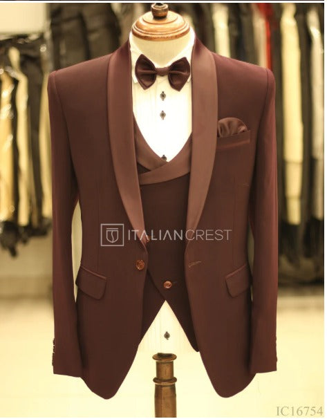 Three Piece Tuxedo Suits For Men
