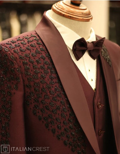 Three Piece Designer Suits For Men
