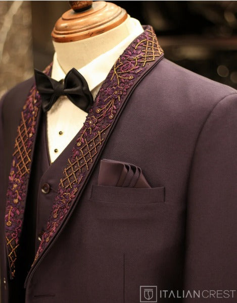 Three Piece Designer Suits For Men