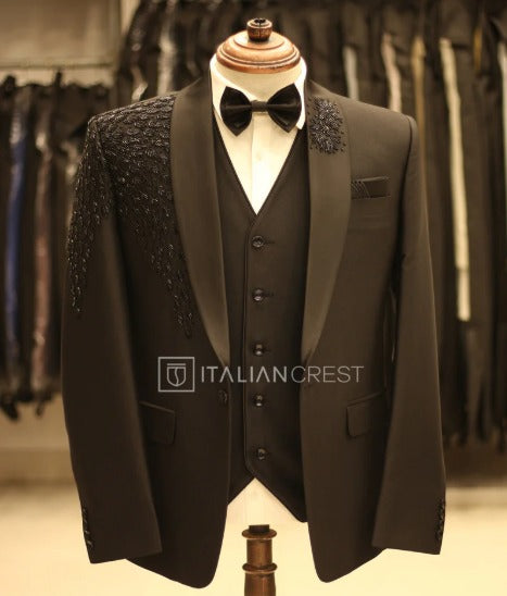 Three Piece Designer Suits For Men