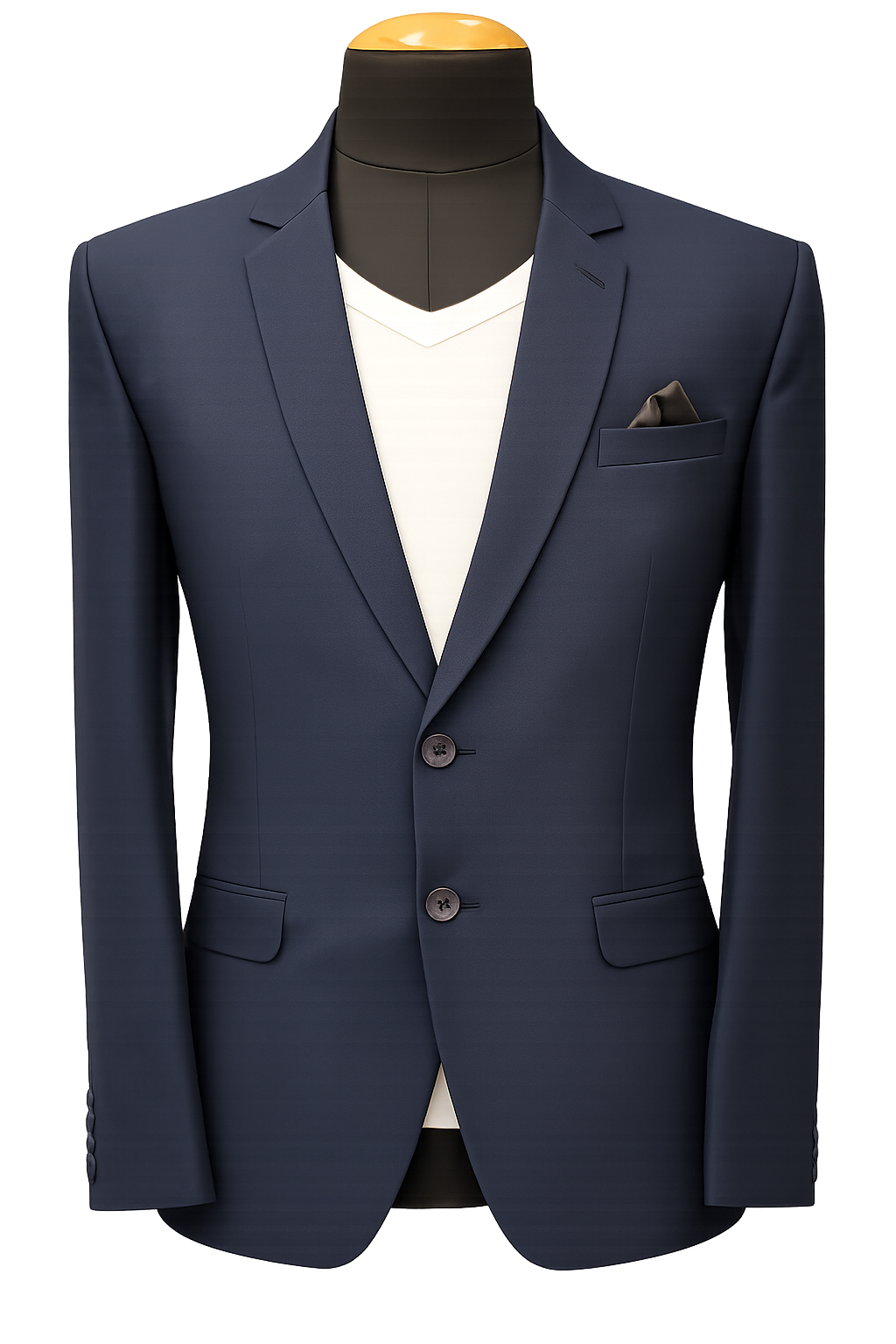 Stylish Blue Advocate Blazer for Men Single Breasted Regular Fit.
