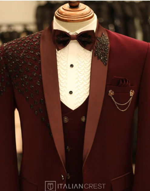 Five PIece Wedding Suits
