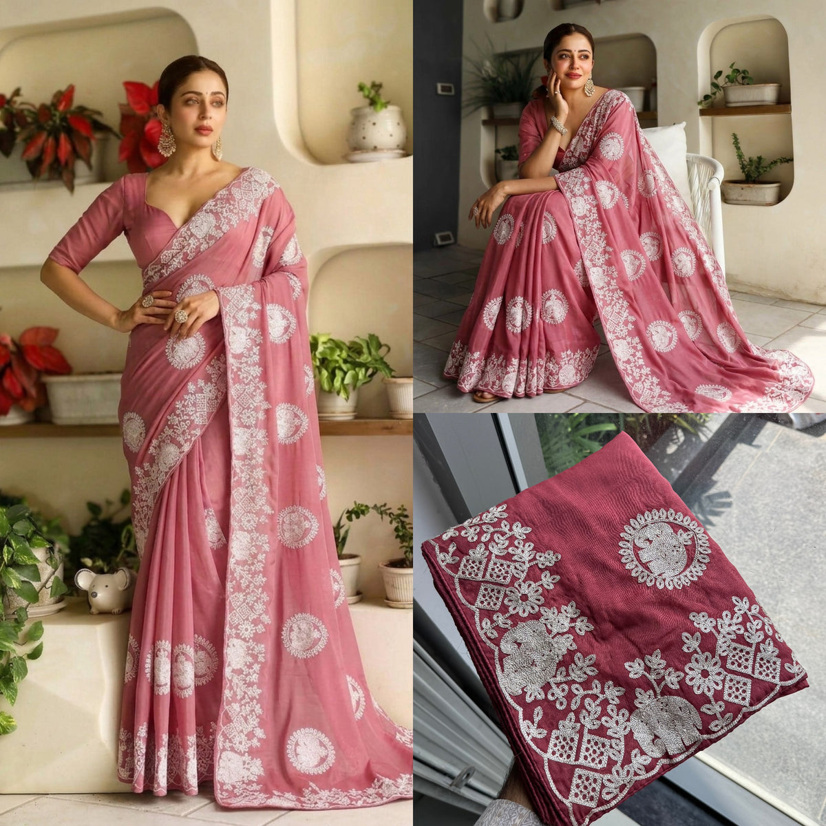 Catalogue Designer Silk Saree