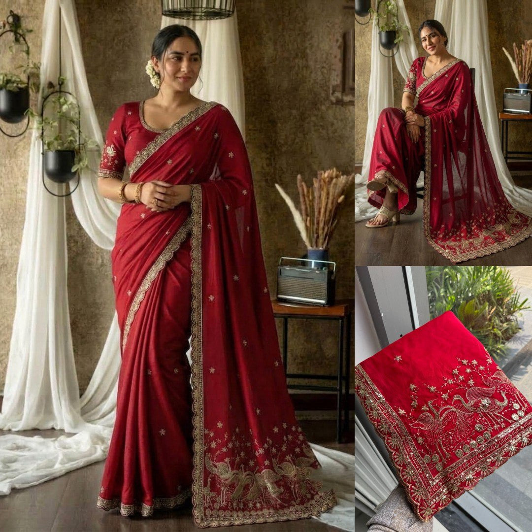 Catalogue Designer Silk Saree