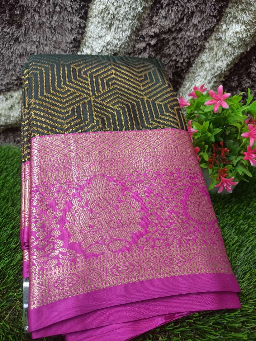Kanchi Mix Silk Saree.