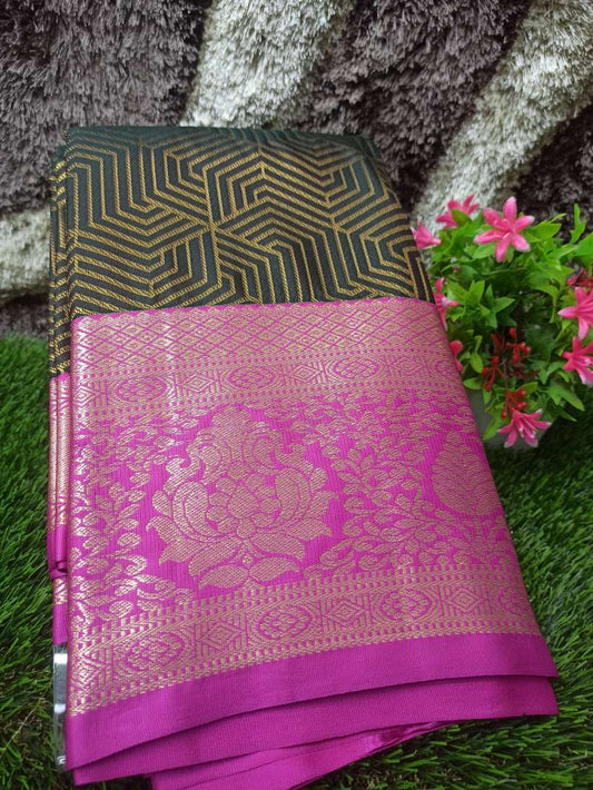 Kanchi Mix Silk Saree.