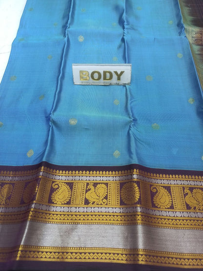 Pure Kanchipuram Silk Saree.