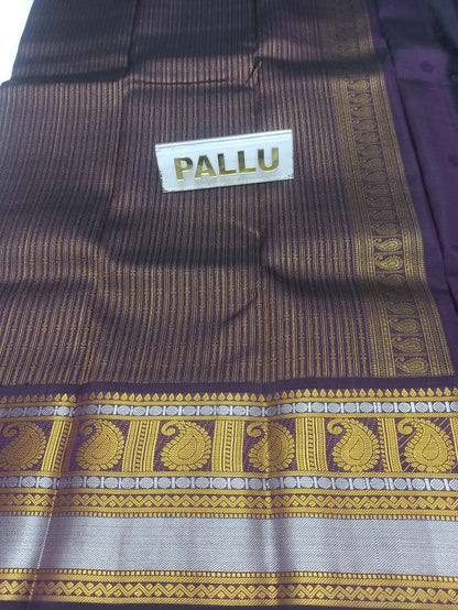 Pure Kanchipuram Silk Saree.