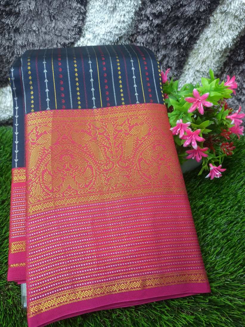 Pure Kanchipuram Silk Saree.