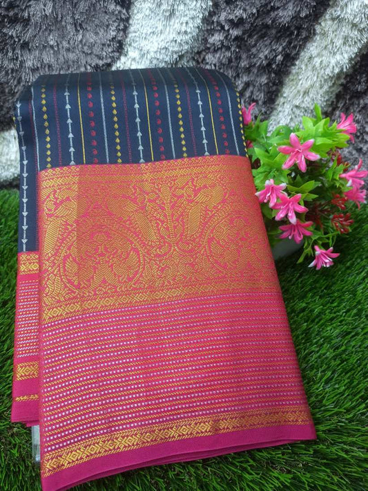 Pure Kanchipuram Silk Saree.