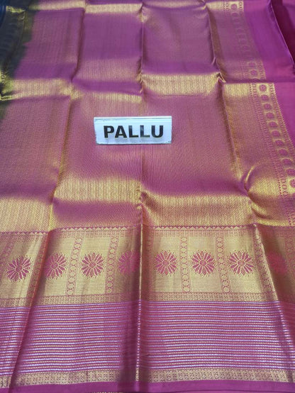 Pure Kanchipuram Silk Saree.