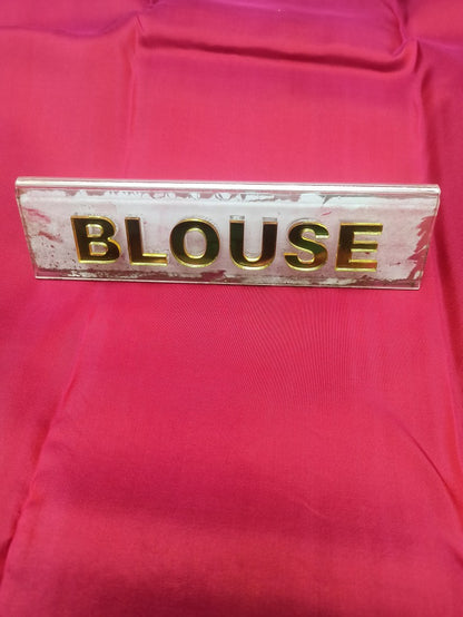 Pure Kanchipuram Silk Saree.