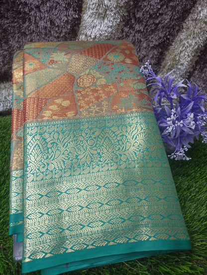 Kanchi Mix Silk Saree.