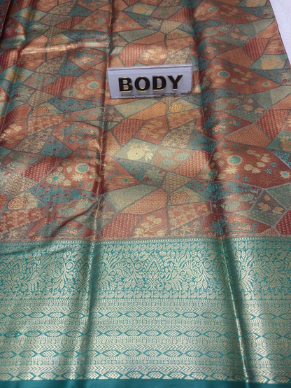 Kanchi Mix Silk Saree.