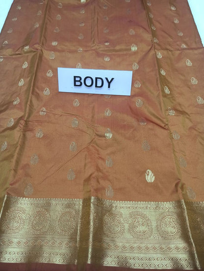 Pure kadial Silk Saree.