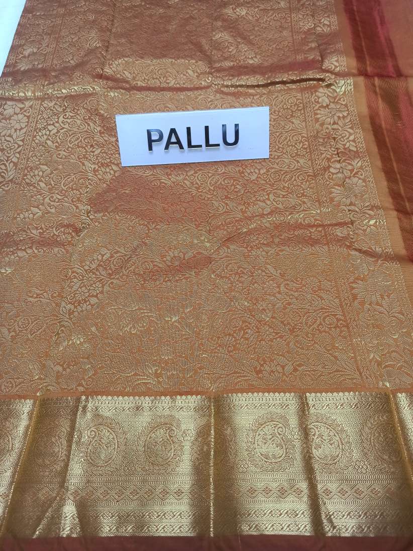 Pure kadial Silk Saree.