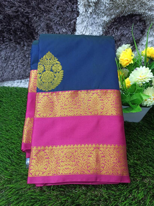 Kanchi Mix Silk Saree.