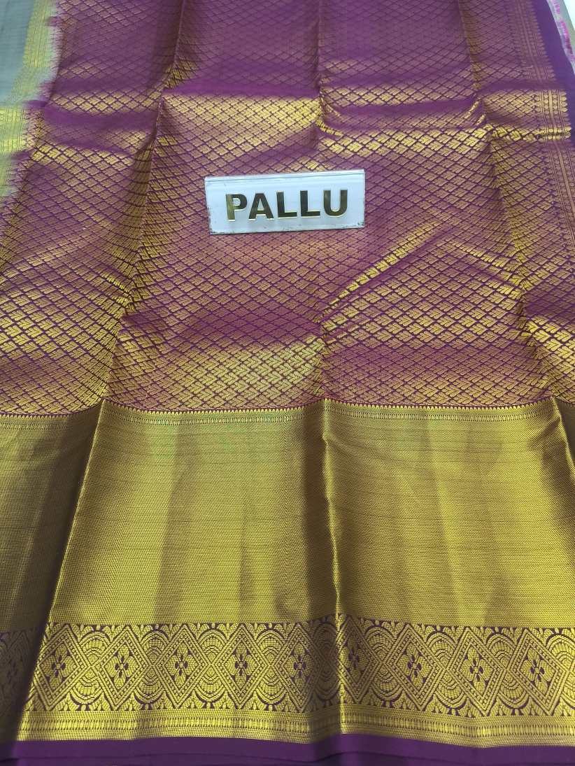 Pure Kanchipuram Silk Saree.