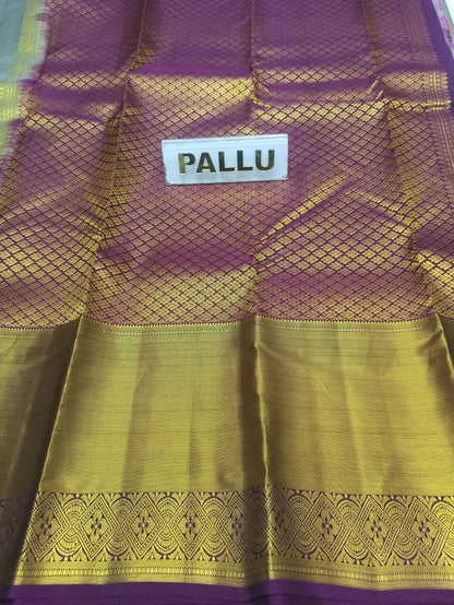 Pure Kanchipuram Silk Saree.
