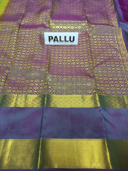 Pure Kanchipuram Silk Saree.