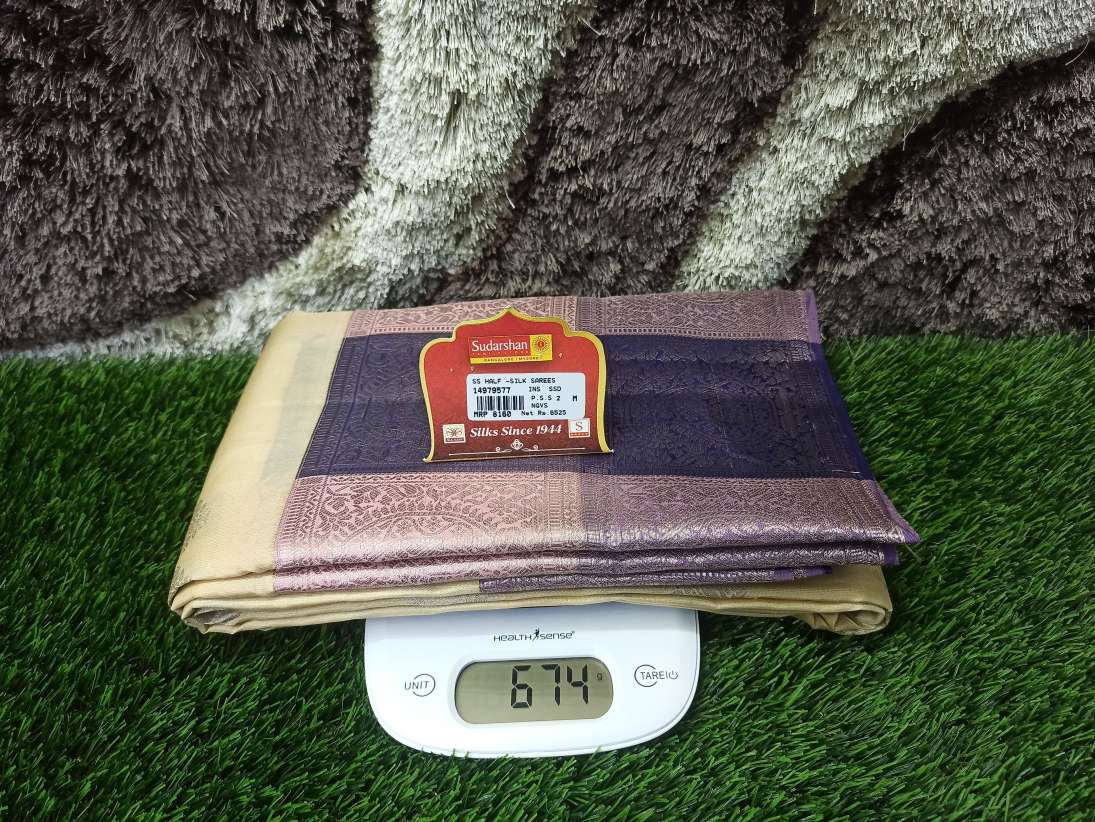 Pure Kanchipuram Silk Saree.