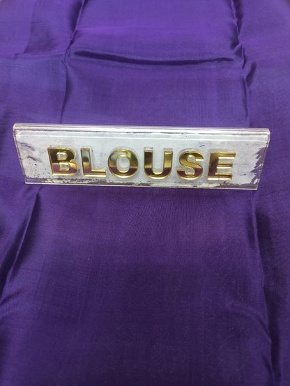 Pure Kanchipuram Silk Saree.