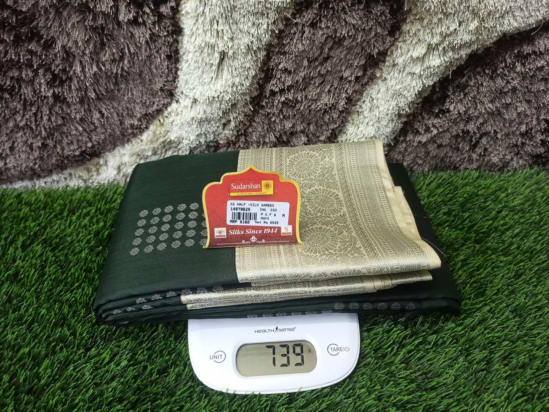 Pure Kanchipuram Silk Saree.