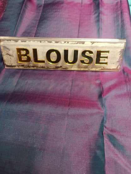 Pure Kanchipuram Silk Saree.