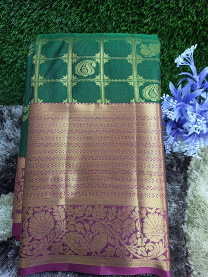 Kanchi Mix Silk Saree
