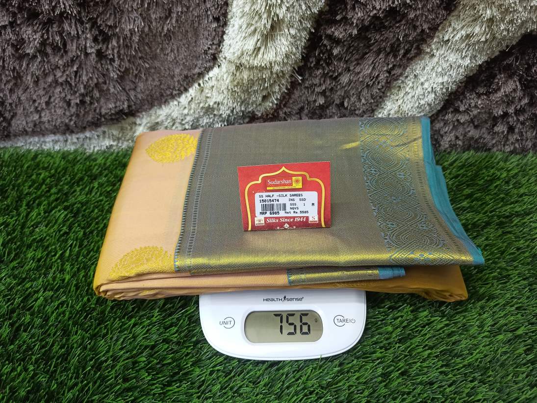 Pure Kanchipuram Silk Saree.