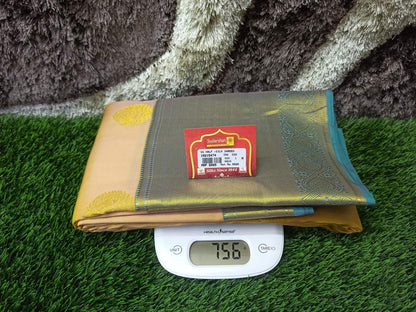 Pure Kanchipuram Silk Saree.