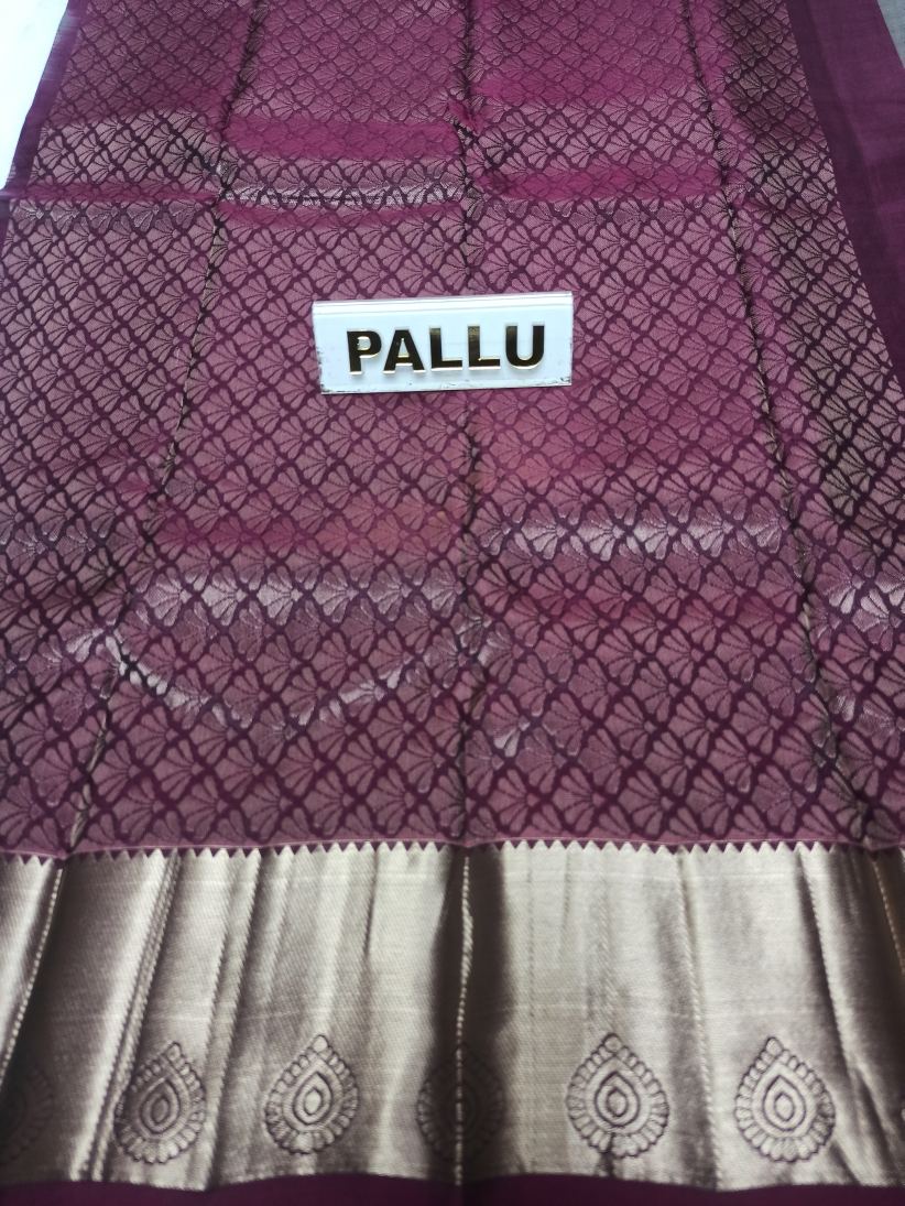 Pure Kanchipuram Silk Saree.