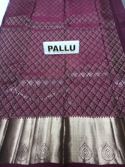 Pure Kanchipuram Silk Saree.