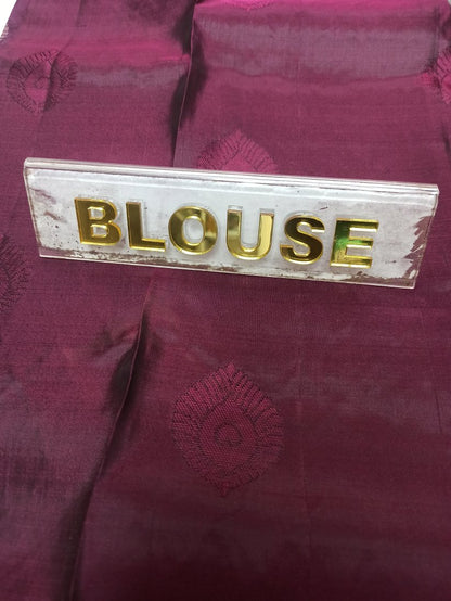 Pure Kanchipuram Silk Saree.