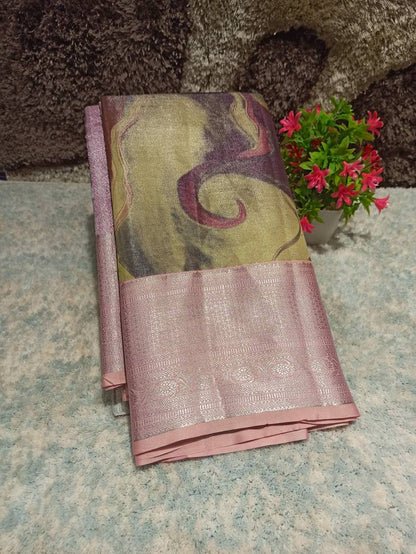 Kanchi Mix Silk Saree.