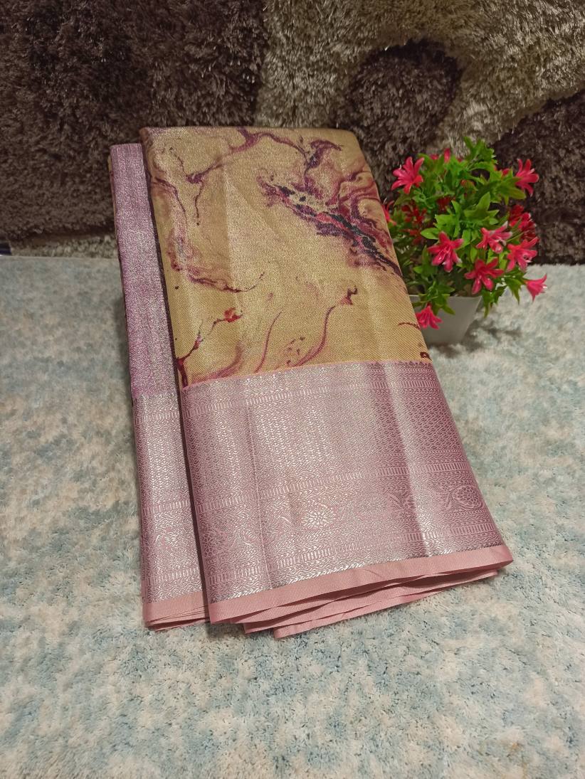 Kanchi Mix Silk Saree.