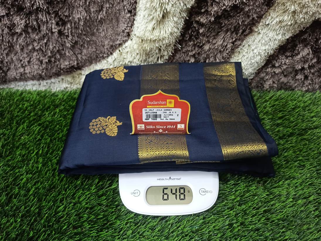 Pure Kanchipuram Silk Saree.