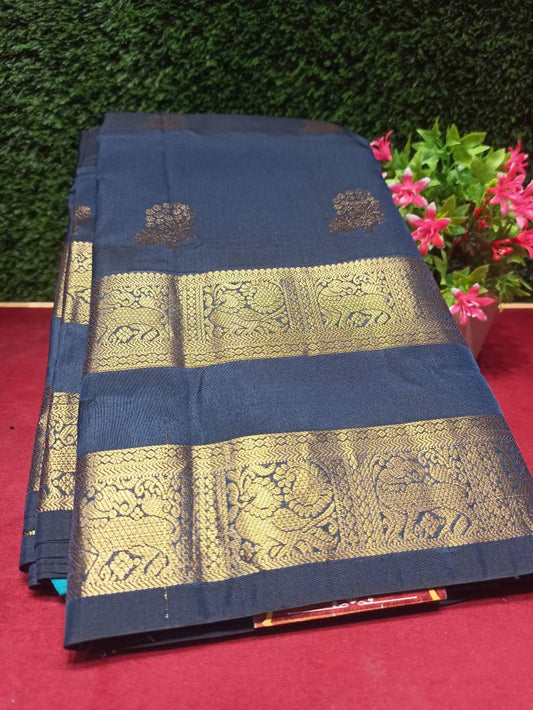 Pure Kanchipuram Silk Saree.