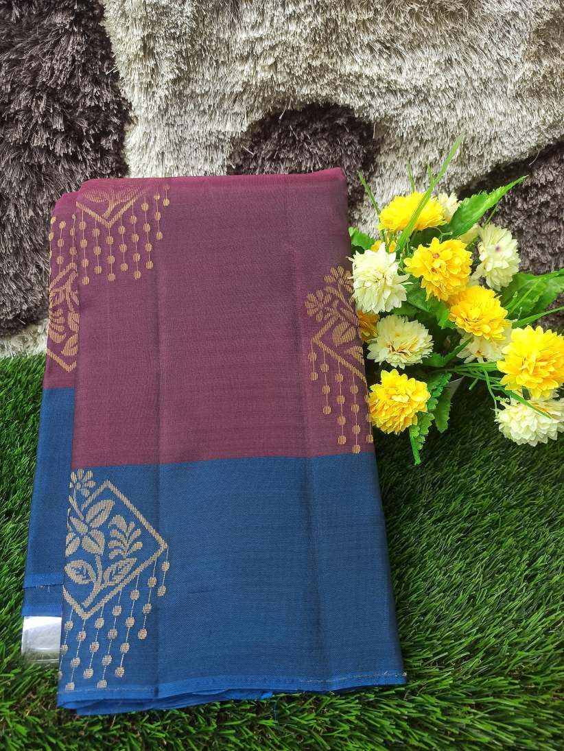Pure Kanchipuram Silk Saree.