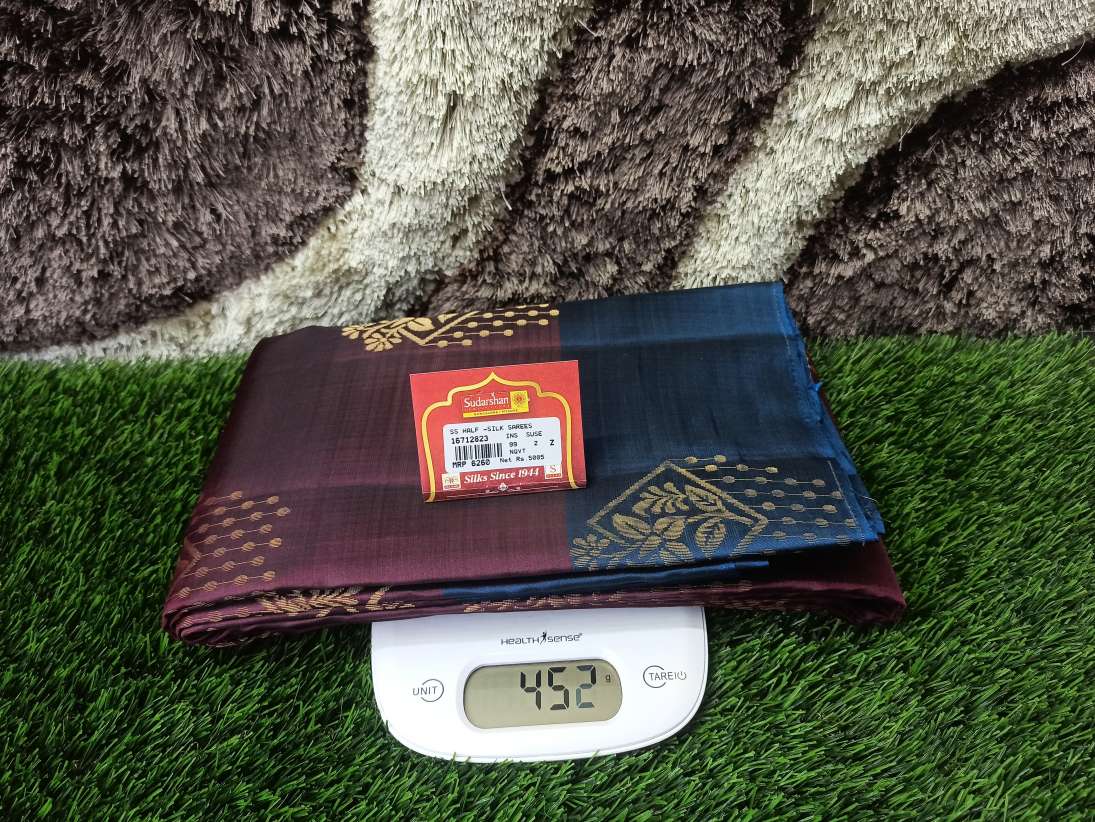 Pure Kanchipuram Silk Saree.