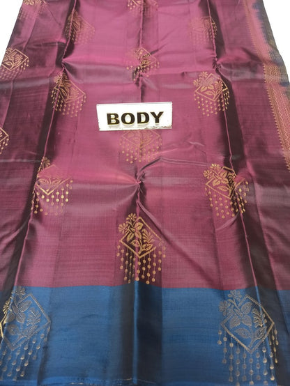 Pure Kanchipuram Silk Saree.