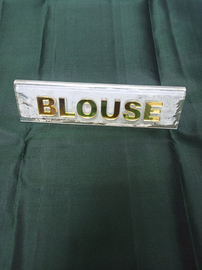 Pure Kanchipuram Silk Saree.