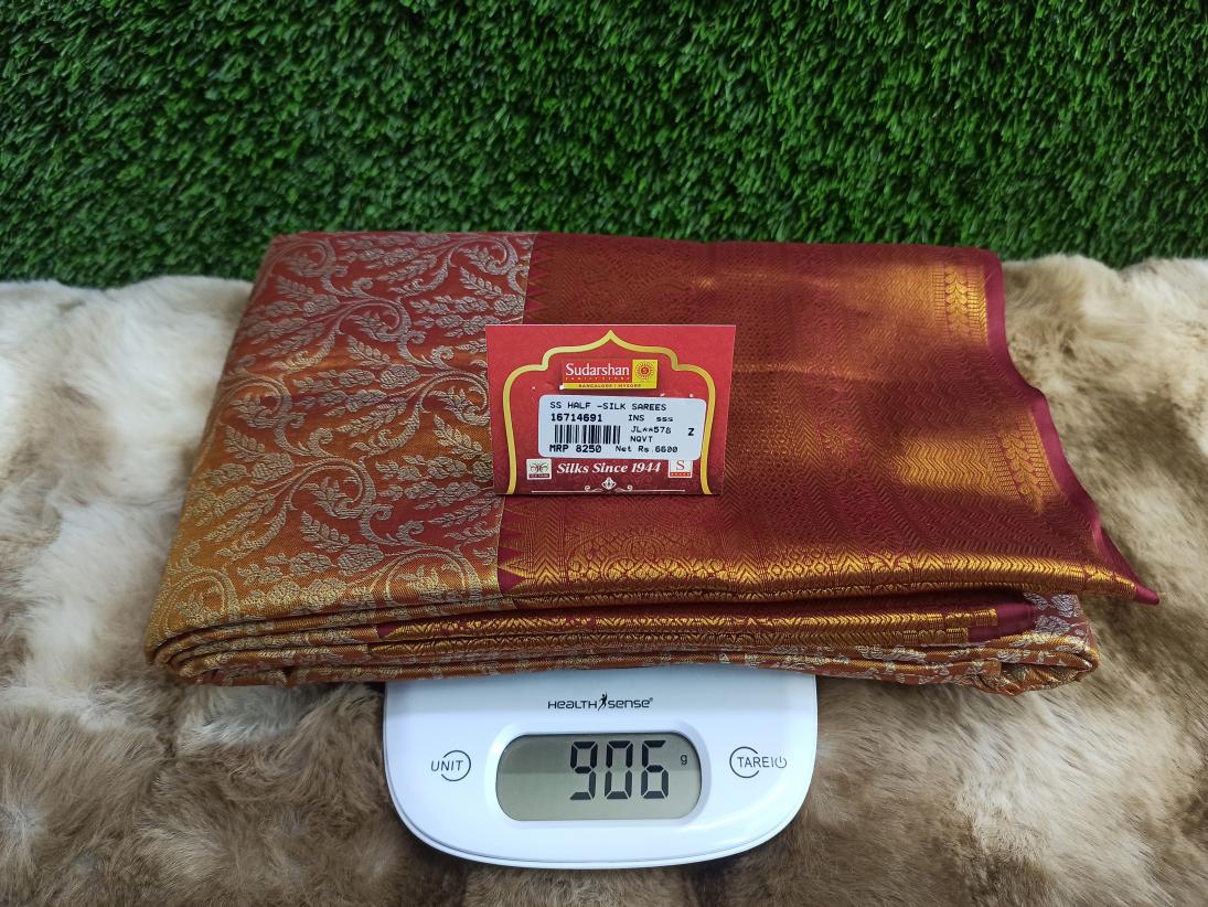 Pure Kanchipuram Silk Saree