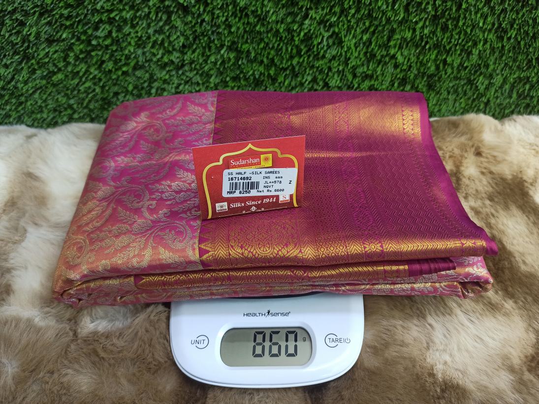 Pure Kanchipuram Silk Saree