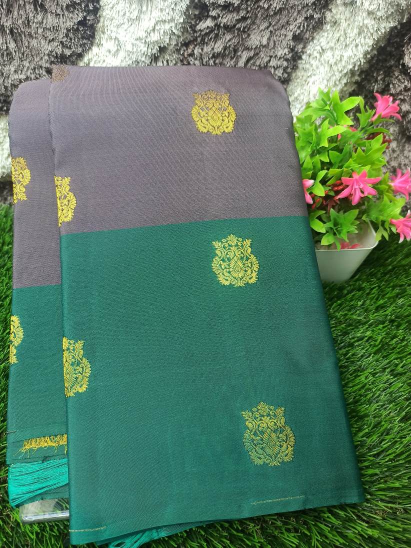 Pure Kanchipuram Silk Saree.